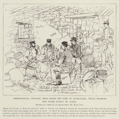 Mess des officiers internationaux à l